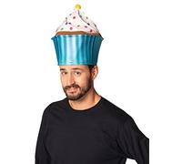 Rasta Imposta Blue Cupcake Hat Costume Accessory Muffin Cake Cup Cake Accessories Hats Headwear Costumes, Adult One Size