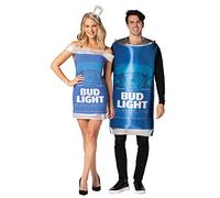 Rasta Imposta Bud Light Can Tunic & Bud Light Can Dress, Size M-L Halloween Costume Set Blue