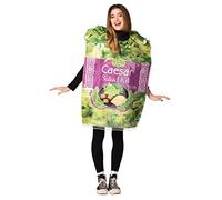 Rasta Imposta Caesar Salad Kit Costume Salad Romaine Condiments Food Parmiggiano Marinade Dress Up Cosplay Party Costumes, Adult One Size