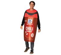 Rasta Imposta Funny Novelty Gag Halloween Costumes, McCormick Chili Powder Spice Costume, Women and Men, Adult One Size