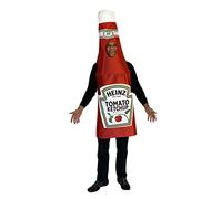 Rasta Imposta Heinz Ketchup Bottle Adult Fancy Dress Costume Standard Red