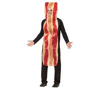 Rasta Imposta Men's Bacon Stripe Costume Adult Size, Brown, One