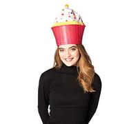 Rasta Imposta Pink Cupcake Hat Costume Accessory Muffin Cake Cup Cake Accessories Hats Headwear Costumes, Adult One Size