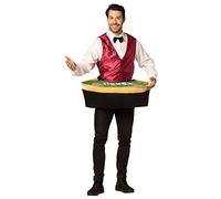 Rasta Imposta Poker Dealer with Table Halloween Costume, Adult One Size