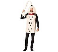Rasta Imposta Power Strip Surge Protector Halloween Costume Extension Block Power Board Dress Up Cosplay Party Costumes, Adult One Size