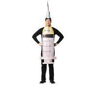 Rasta Imposta Syringe Costume Needle Injection Medical Supplies Dress Up Cosplay Halloween Costumes, Adult One Size