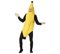 Rasta Imposta Ultimate Banana Fruit Costume Adult Unisex One Size,Yellow