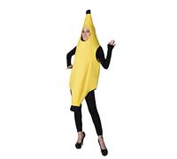 Rasta Imposta Ultimate Banana Halloween Costume Adult Petite Party Cosplay Dress Up Tropical Fruit Costumes, Petite Adult Size XXS, Yellow, XXS