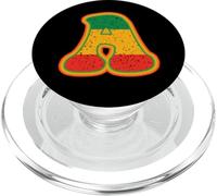Rasta Letter A Retro Distressed Red Yellow Green Art PopSockets PopGrip for MagSafe