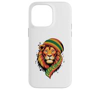 Rasta Lion - Colorful Reggae, Dub, Ska Music Art Case for iPhone 14 Pro Max