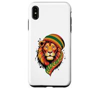 Rasta Lion - Colorful Reggae, Dub, Ska Music Art Case for iPhone XS Max