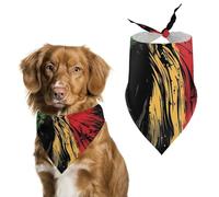 Rasta Lion Rastafari Jamaica Pet Bandana Dogs Triangle Scarf Cats Handkerchief Puppy Costume