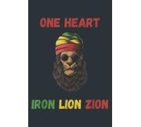Rasta Lion Reggae Iron Lion Zion Jamaican Weed Gift: - 6 x 9 inches, To Do List Notebook, 120 Pages