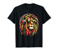 Rasta Lion Roots Reggae Clothes For Men Jamaica Roots Reggae T-Shirt
