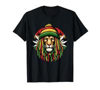 Rasta Lion Roots Reggae Clothes For Men Jamaica Roots Reggae T-Shirt