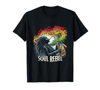 Rasta Rebel Jamaica Reggae Music Inspired T-Shirt
