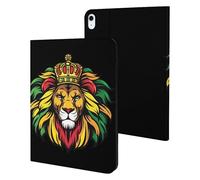 Rasta-Reggae-Lion Case Compatible for ipad Air5/air4 (10.9in) /ipad Pro 2018(11in) Tablet Cases Stand Protective Cover with Sleep/Wake