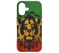 Rasta Reggae Lion Flag Jamaica for Rastafari Lover Case for iPhone 17