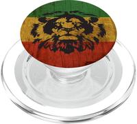 Rasta Reggae Lion Flag Jamaica for Rastafari Lover PopSockets PopGrip for MagSafe