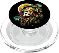 Rasta Reggae Lion Reggae Music Rasta Roots Rastafarian Pride PopSockets PopGrip for MagSafe