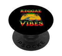 Rasta Reggae Music Jamaica Rastafari Roots Jamaican PopSockets Adhesive PopGrip