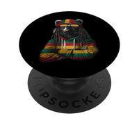Rasta Reggae Music Jamaica Rastafari Roots Jamaican PopSockets Adhesive PopGrip