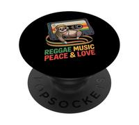 Rasta Reggae Music Jamaica Rastafari Roots Jamaican PopSockets Adhesive PopGrip