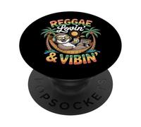 Rasta Reggae Music Jamaica Rastafari Roots Jamaican PopSockets Adhesive PopGrip