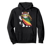 Rasta Reggae Music Jamaica Rastafari Roots Jamaican Pullover Hoodie