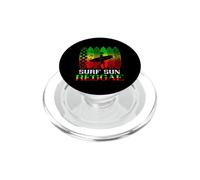 Rasta Reggae Music Jamaica Rastafari Roots Jamaican Surf PopSockets PopGrip for MagSafe