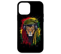 Rasta Reggae Music Lion Of Judah Rastafari Pride Jamaika Jah Case for iPhone 12 mini