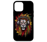 Rasta Reggae Music Lion Of Judah Rastafari Pride Jamaika Jah Case for iPhone 12 mini