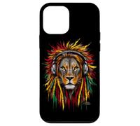 Rasta Reggae Music Lion Of Judah Rastafari Pride Jamaika Jah Case for iPhone 12 mini
