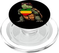 Rasta Reggae Turtle Jamaica Music Rastafari Roots Jamaican PopSockets PopGrip for MagSafe