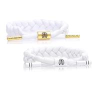 Rastaclat Braided Bracelet Multi-Packs for Men and Women - Originals Collection | Adjustable Stackable Friendship Bracelets Braided by Hand, Medium/Large 6-7.5 Inches, Wood, no gemstone