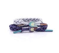 Rastaclat Braided Love & Couples Bracelets for Women and Men - I Love U Collection | Adjustable Stackable Bracelets Braided by Hand | Great Gifts for Men, Women, Teens & Couples, 2 Pack (Small/Large &