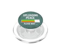Rastafari Style Uploading Peace Nerdy Cool Anti War PopSockets PopGrip for MagSafe
