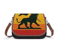 Rastafarian Lion Reggae Music Crossbody Bags for Women Shoulder Messenger Bag Purse Handbags