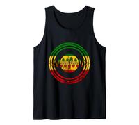 Rastafarian Reggae Music Vynil Beat Rastafari Roots Reggae Tank Top