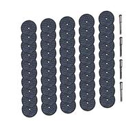 Rastapulz 50Pcs 32mm Fiberglass Reinforced Cutting Disc Cut Off Wheel Accessories Abrasive Tools for Rotary Tool Mini Drill
