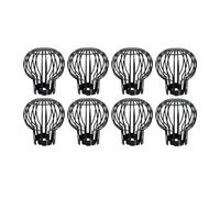 Rastapulz 8Pcs Plastic Gutter Guards, Downpipe Leaf Guard, Downspout Filter, Drain Pipe Debris Dirt Protector, Drain Cover Easy Install Easy to Use