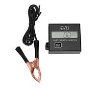 Rastapulz New Gasoline Digital Engine Tachometer Inductive Pulse Tachometer Waterproof with Battery for Chain Saw Mower 2/4 Stroke