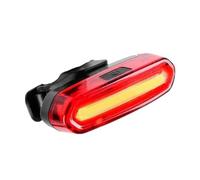 Rastapulz USB Rechargeable Bike Tail Light LED Warning Bicycle Rear Light IPX6 Waterproof for Helmet 1 Piece