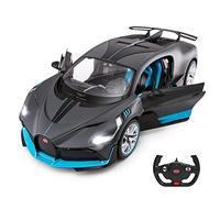 RASTAR BUGATTI DIVO Remote Control Car 1/14 - Limited Edition Bugatti Model for Adults & Kids - Silver Grey