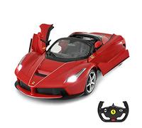 RASTAR Ferrari Drifting RC Car, 1/14 Ferrari LaFerrari Aperta Remote Control Car - Convertible Top, Open Doors, Working Lights, Gifts for Kids Boys