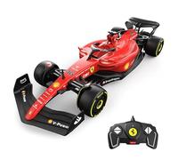 RASTAR Ferrari F1-75 Model RC Car Age 6+, 1/18 Scale 2022 Ferrari Formula 1 Remote Control Car, Raced by Charles Leclerc + Carlos Sainz