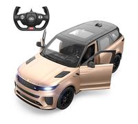RASTAR Land Rover RC Car 1/14 Range Rover Sport SV Remote Control Car for Adults Boys Golden Model Car 2.4G Doors Open