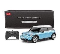 Mini Cooper S Blue 1:24 RC Toy Car, Remote Control Car, Kids gift