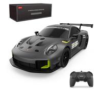 RASTAR Porsche Model Car, 1:24 Scale RC Porsche 911 GT2 RS Clubsport 25 Remote Control Car for for Kids Adults, RC Sports Supercar Grey