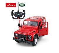 Rastar Radio Remote Control 1/14 Scale Land Rover Denfender Licensed RC Model Car (Red)
